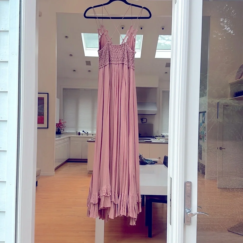 NWOT free people, maxi dress size S - Picture 15 of 15